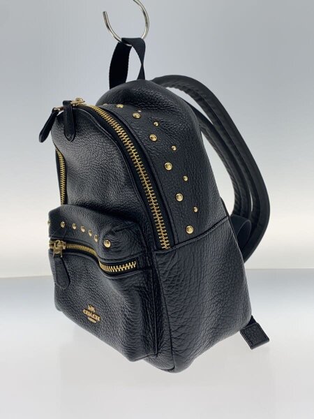 60 COACH コーチ レザー リュックサック バッグパック COACH(コーチ