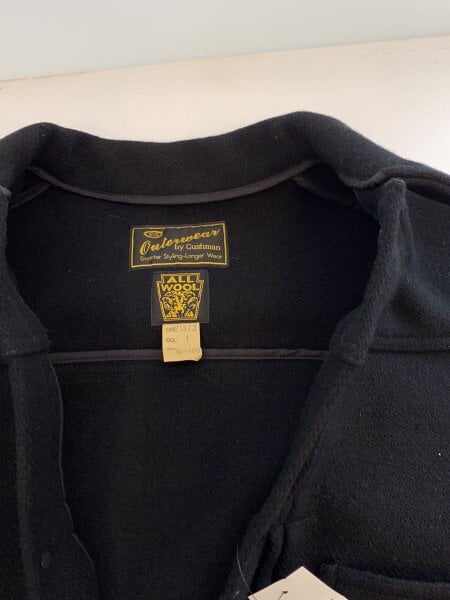 CUSHMAN(クッシュマン) / ジャケット/--/ウール/BLK/無地/21373 | 古着