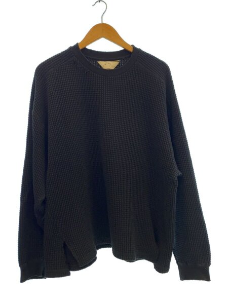 ANCELLM(アンセルム) / DAMAGE HEAVY WAFFLE OVERSIZED LS T-SHIRT/1 