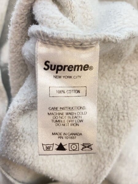 Supreme(シュプリーム) / スウェット/Breed Crewneck/L/コットン/GRY