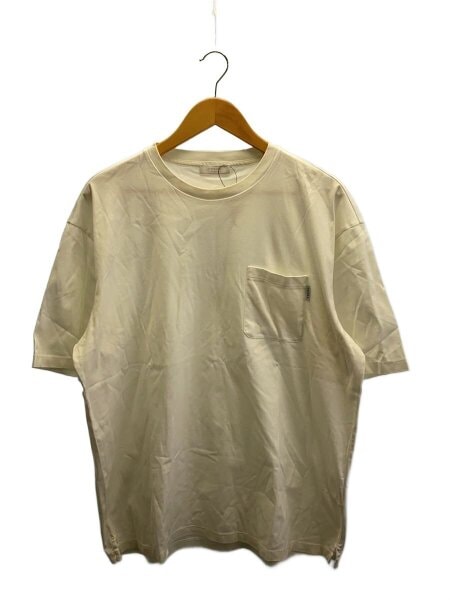PRADA / Tシャツ/XXL/コットン/WHT/無地/UJN658 R201 1WQE PRADA(プラダ) / Tシャツ/XXL/コットン/WHT/無地/UJN658 R201 1WQE