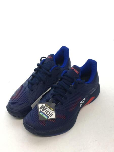 YONEX(ヨネックス) / ﾊﾟﾜｰｸｯｼｮﾝｿﾆｹｰｼﾞ2ﾜｲﾄﾞGC テニスシューズ/NVY/24.5 