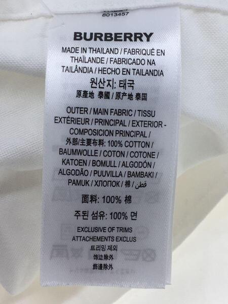 BURBERRY(バーバリー) / 長袖シャツ/--/コットン/WHT/無地 | 古着の