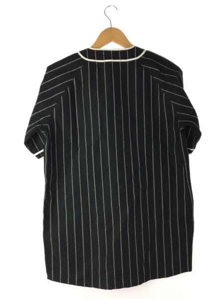 Majestic YANKEES コットン ベースボール シャツ ヤンキース ベースボール シャツ L MLB オフィシャル マジェスティック