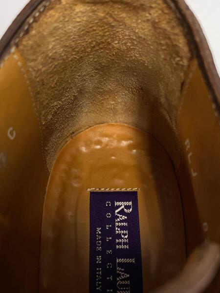 RALPH LAUREN(ラルフローレン) / レースアップブーツ/--/BRW/レザー