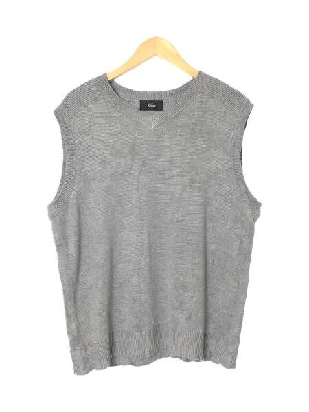THE RERACS(ザリラクス) / ニットベスト/46/シルク/グレー/16SS-REKN 
