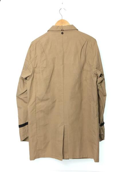 DENHAM デンハム ステンカラーコート ベージュ S 表記（M相当）比翼仕立 DENHAM デンハム ステンカラーコート ベージュ S 表記（M相当）比翼