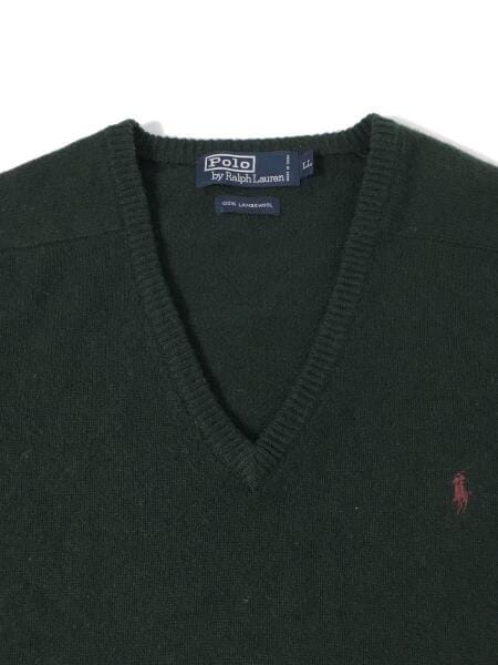 POLO RALPH LAUREN(ポロラルフローレン) / Vネックセーター(厚手)/LL 