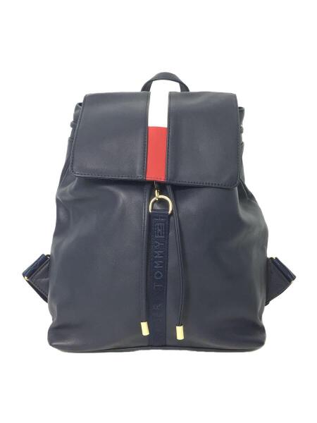 TOMMY HILFIGER(トミーヒルフィガー) / リュック/レザー/ネイビー 