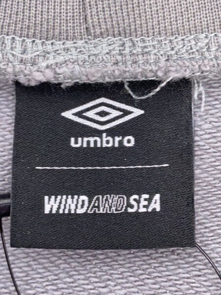 WIND AND SEA(ウィンダンシー) / パーカー/M/コットン/GRY/wds-umb-03