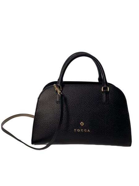 TOCCA(トッカ) / ショルダーバッグ/牛革/BLK/無地/BOTZGW0190 | 中古品 