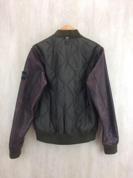 STONE  ジャケット STONE ISLAND(ストーンアイランド) / レザージャケット・ブルゾン/M