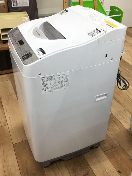 シャープ洗濯機 5.5kg ES-TX5F-S SHARP(シャープ) / 洗濯機 タテ型洗濯乾燥