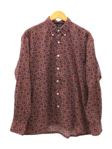 Ralph Lauren GREGGOR 花柄 長袖シャツ Mサイズ RALPH LAUREN(ラルフローレン) / 長袖シャツ/L/コットン/RED/花柄/90s