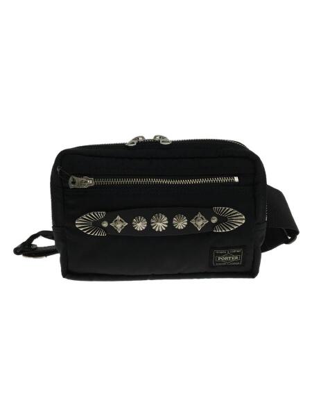 TOGA PULLA(トーガプラ) / ベルトバッグ/ウエストバッグ/ナイロン/BLK  