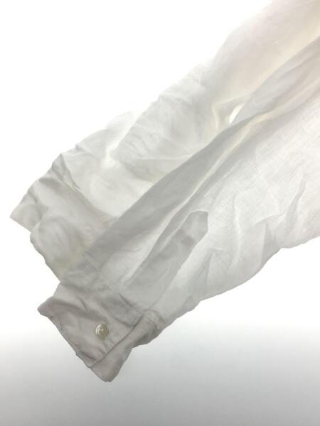 かぐれ(カグレ) / リネンギャザーシャツワンピース/FREE/リネン/WHT