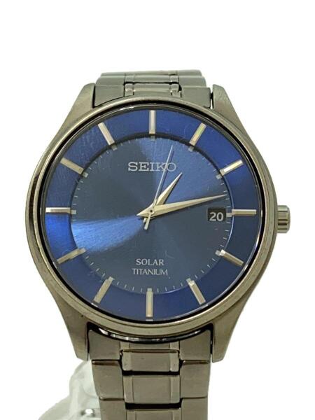 1円〜 セイコー SEIKO ソーラー V157-0BX0 時計 メンズ ブランド