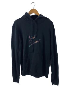SAINT LAURENT PARIS サンローランパリ パーカー S 黒 【古着】【中古  