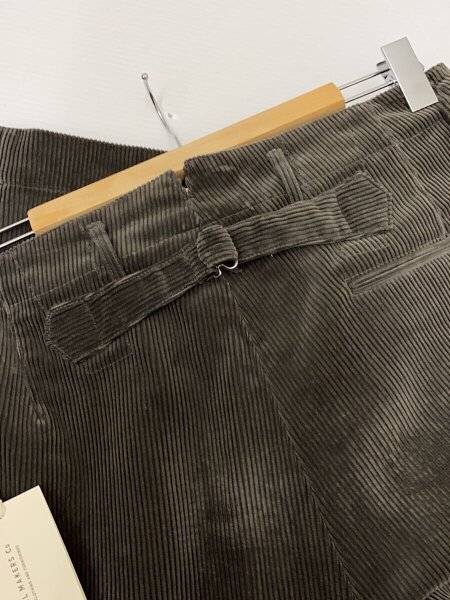 PHIGVEL(フィグベル) / 22AW Corduroy Trousersコーデュロイパンツ/GRN 