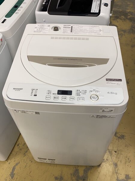 SHARP(シャープ) / 洗濯機 4.5kg ES-GE4D | 中古品の販売・通販なら 