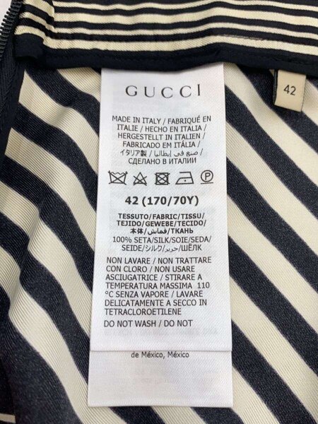 GUCCI(グッチ) / ロングスカート/42/シルク/BLK/677552 ZAIF3// | 古着