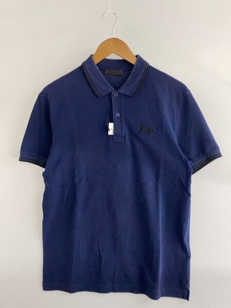 PRADA(プラダ) / ポロシャツ/M/コットン/NVY// | 古着の販売・通販なら