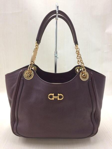 Salvatore Ferragamo / ハンドバッグ/--/BLK/無地// Salvatore Ferragamo(サルヴァトーレフェラガモ) / ハンドバッグ