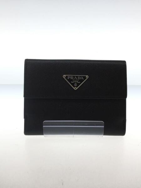 PRADA(プラダ) / PRADA/プラダ/3つ折り財布/三角ロゴ/BLK/ユニセックス 