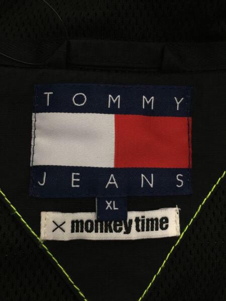 TOMMY JEANS(トミージーンズ) / セットアップ/XL/ナイロン/BLK/無地 
