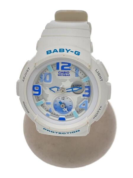 CASIO(カシオ) / BABY-G/電池切れ腕時計/デジアナ/ラバー/WHT/WHT/BGA 