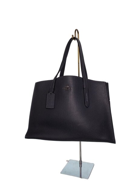 COACH(コーチ) / トートバッグ/レザー/GRY/無地/25137/内側劣化有 