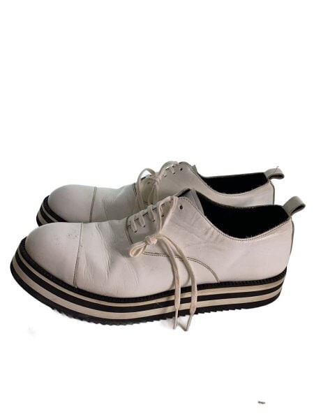 COMME des GARCONS(コムデギャルソン) / シューズ/25cm/WHT/レザー 