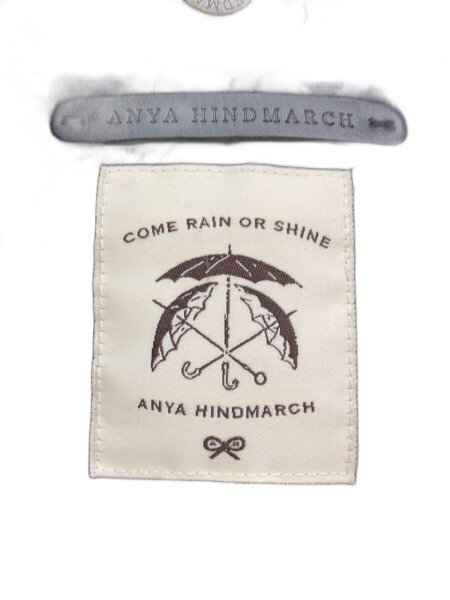 ANYA HINDMARCH(アニヤハインドマーチ) / モッズコート/M/BLK/無地 