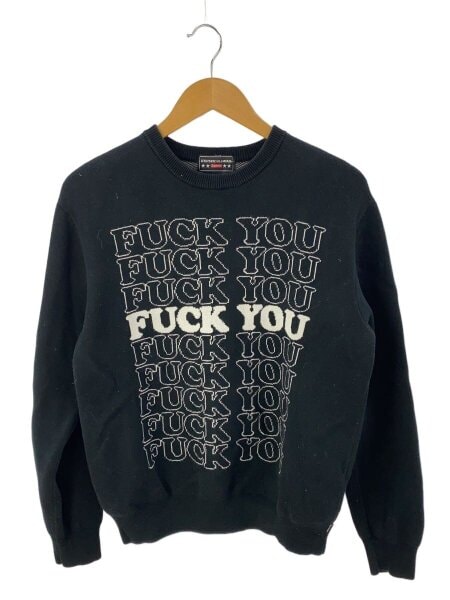 シュプリーム サイズ:S 17AW Fuck You Sweater ジャガードニット 中古 