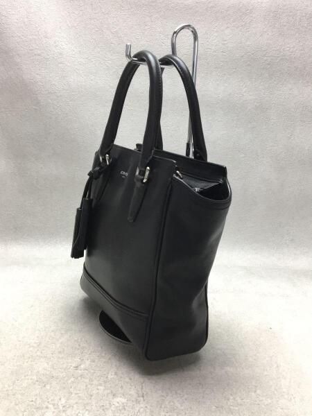 COACH ブラックレザー ショルダーバッグ COACH(コーチ) / ハンドバッグ_オールレザー/レザー/ブラック/48894