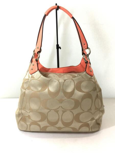 COACH(コーチ) / COACH/シグネチャー/ハンドバッグ/ベージュ/総柄 