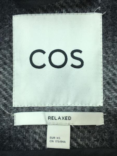 COS(コス) / COS/ジップアップ/シャドーチェック/ジャケット/XS/ウール 