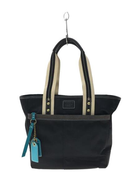 COACH コーチ トートバッグハンプトンズ シグネチャー マデリントート 11558　グリーン　リボン付 バッグCOACH コーチ シグネチャー ハンプトンズ ラージ