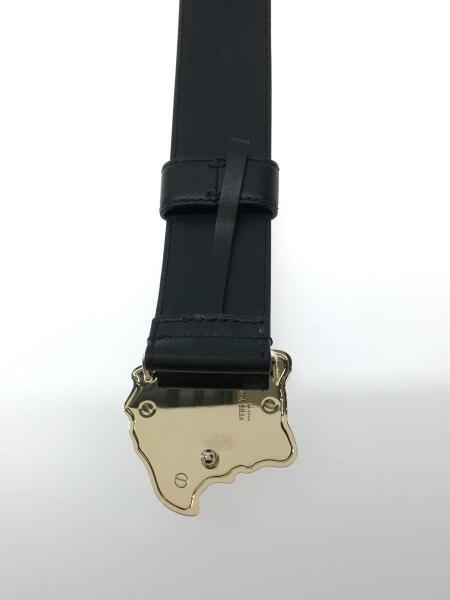 Versaceヴェルサーチェメデューサ レザーベルト黒 メンズ レディース