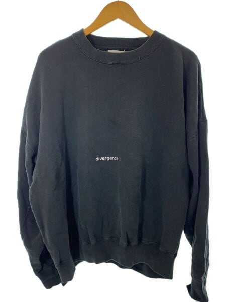 stein(シュタイン) / オーバーサイズ/スウェット/L/コットン/ブラック  