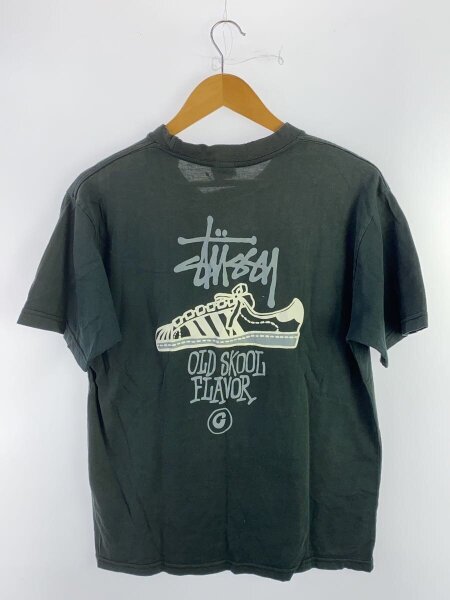 STUSSY(ステューシー) / OLD SKOOL FLAVOR/90s/Tシャツ/L/左脇穴有 