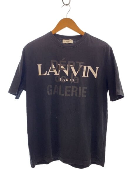 LANVIN(ランバン) / ×GALLERY DEPT/Tシャツ/コットン/ブラック 