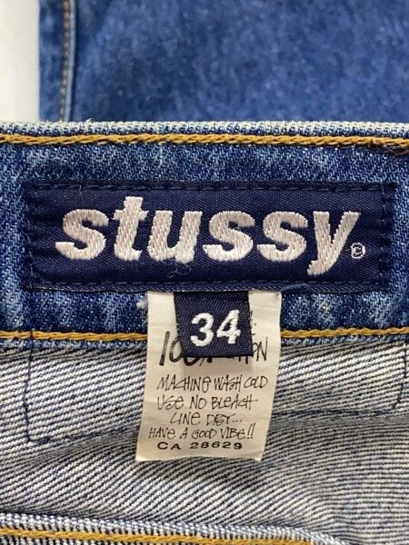 stussy バギーショーツデニム　90s STUSSY(ステューシー) / オールドステューシー/バギー デニムショーツ