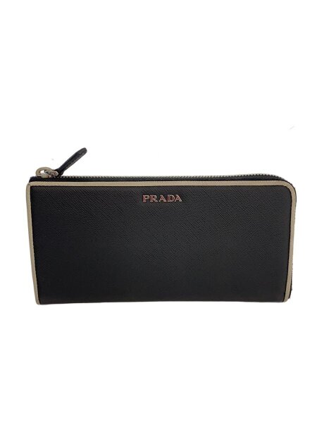リボン プラダ PRADA 長財布 サフィアーノ ラウンドファスナー ◇PRADA