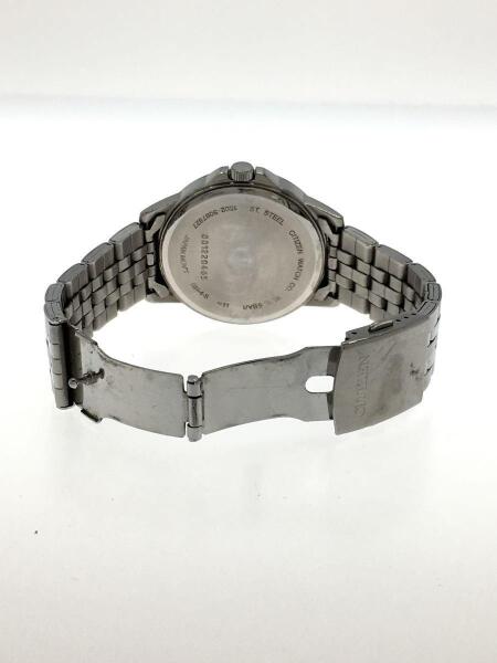 CITIZEN(シチズン) / クォーツ腕時計/アナログ/ステンレス/BLK/SLV