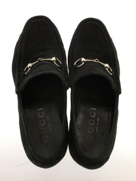 GUCCI(グッチ) / ホースビットローファー/40.5/BLK/スウェード