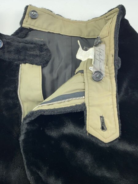 yohji yamamoto POUR HOMME / カーゴパンツ/L/アクリル/BLK/HI-P33-916 yohji yamamoto POUR HOMME(ヨウジヤマモトプールオム) / カーゴパンツ