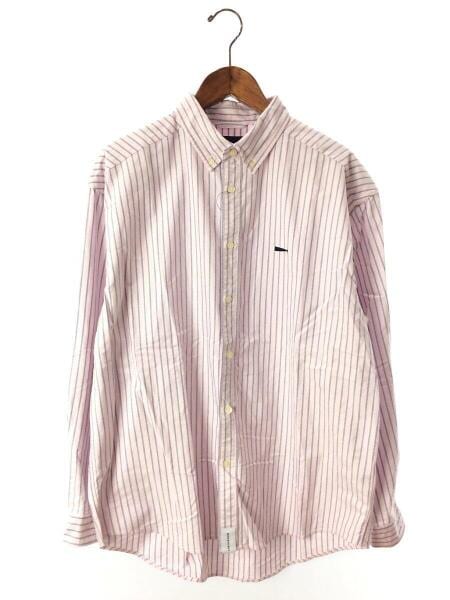 DESCENDANT(ディセンダント) / 長袖シャツ/2/コットン/ピンク×ブルー