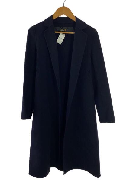 Drawer ブラック 38 ウールカシミアコート Drawer - ドゥロワー ウール