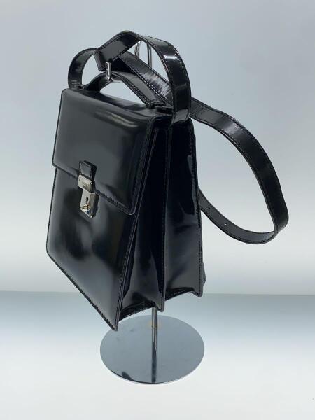 GUCCI(グッチ) / オールドグッチ/ショルダーバッグ/エナメル/BLK/018 